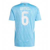 Maglia Calcio Belgio Axel Witsel #6 Seconda Divisa Europei 2024 Manica Corta